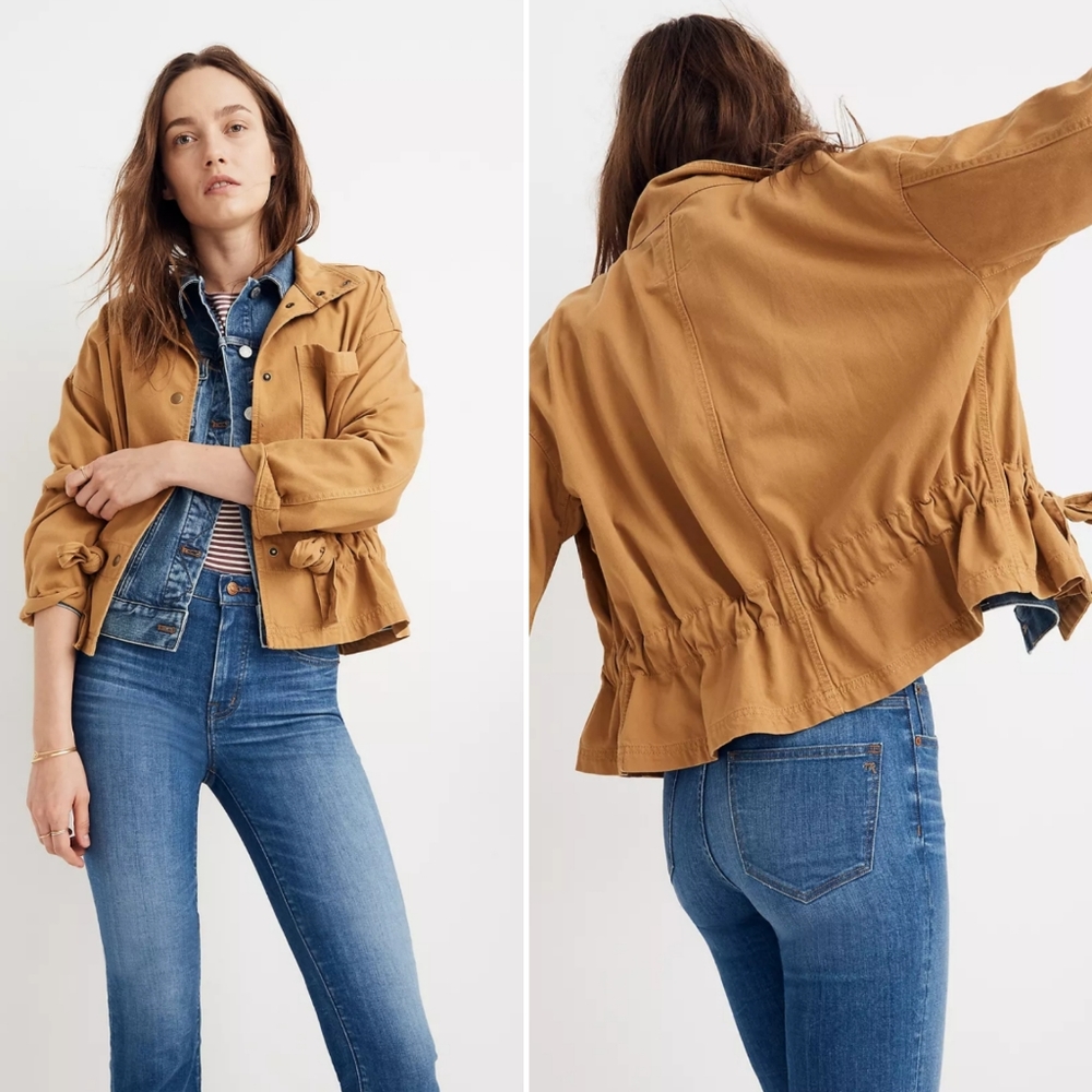 Madewell Southlake Military Jacket Small Casual